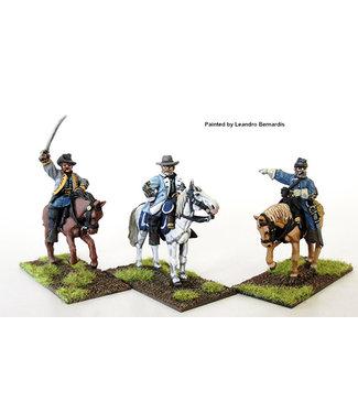 Perry Miniatures Confederate Generals mounted