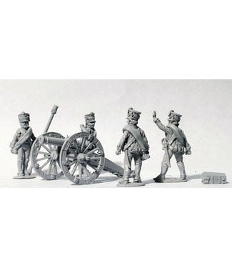 Perry Miniatures Foot Artillery firing 6pdr