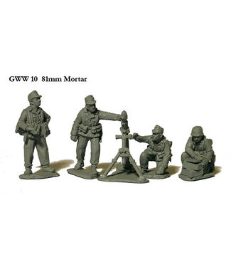 Perry Miniatures 81mm mortar and crew