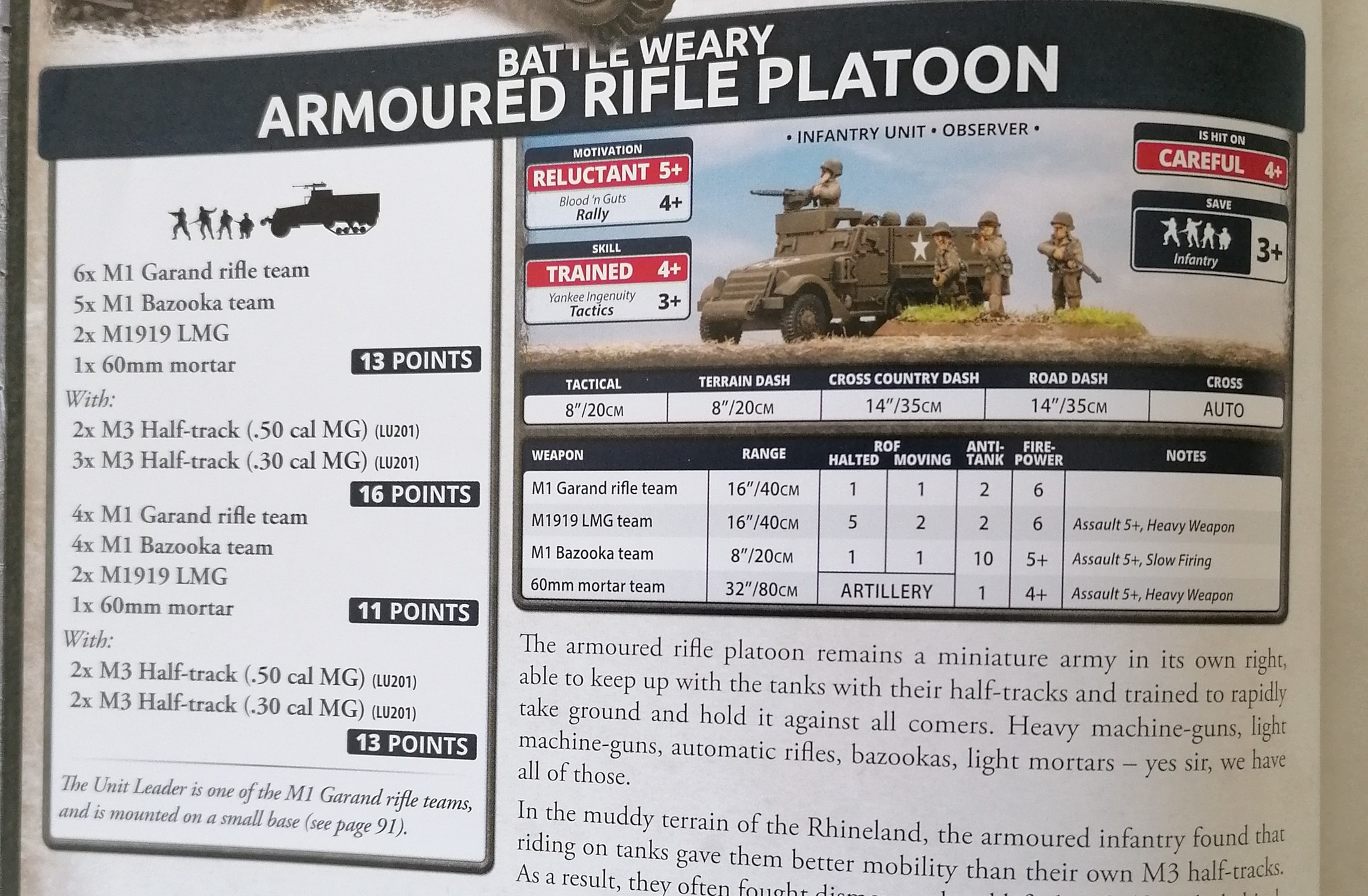 Armoured Rifle Platoon