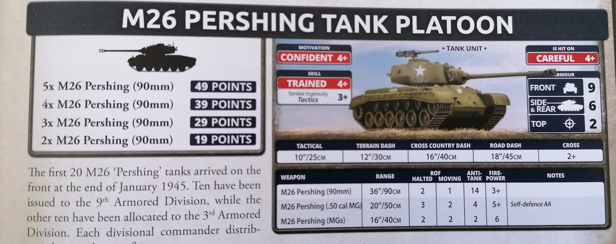 The mighty Pershing!