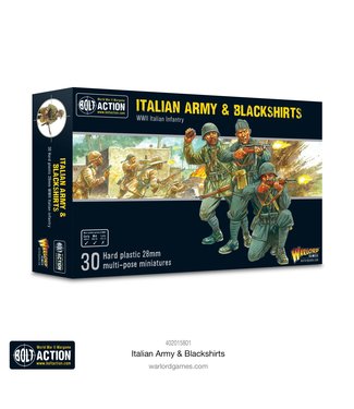 Bolt Action Italian Army & Blackshirts