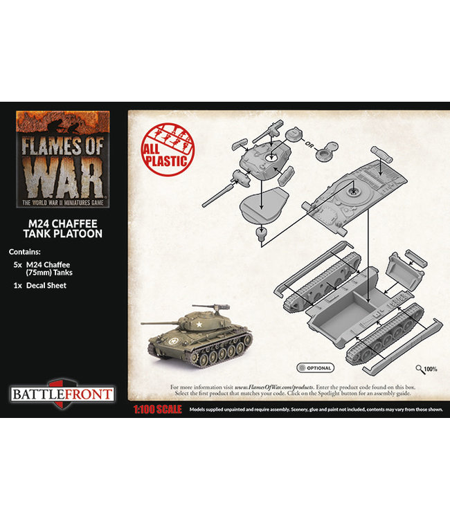 M24 Chaffee Tank Platoon