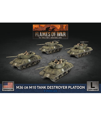 Flames of War M36 and M10 Tank Destroyer Platoon