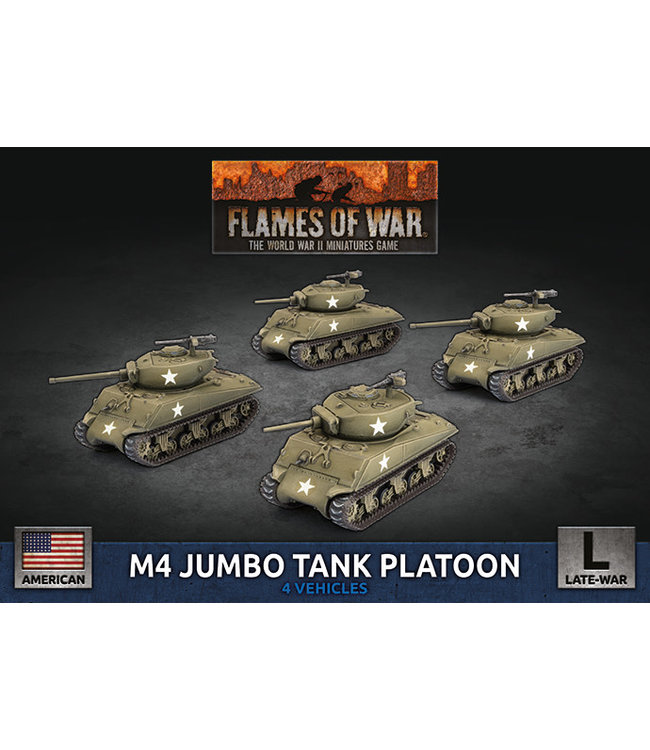 M4 Jumbo Tank Platoon