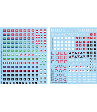 Flames of War PRE-ORDER: British and Commonwealth Decals