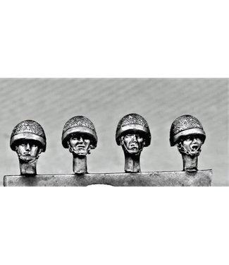 Empress Miniatures M76 Parachute Helmet Heads (BAOR20)