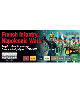 Epic Battles: Waterloo Campaign PRE-ORDER: French Napoleonic paint set (8)
