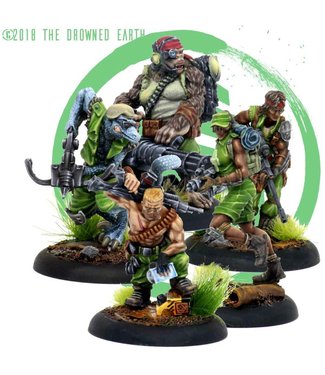 The Drowned Earth Miniatures Game Militia Faction Starter Box