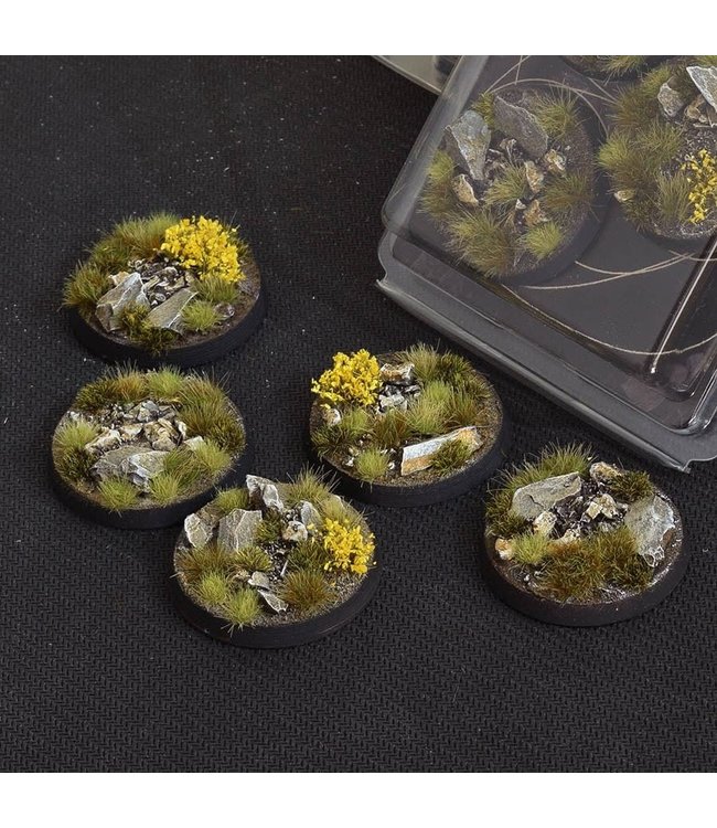 Highland Bases, Round 40mm (x5)