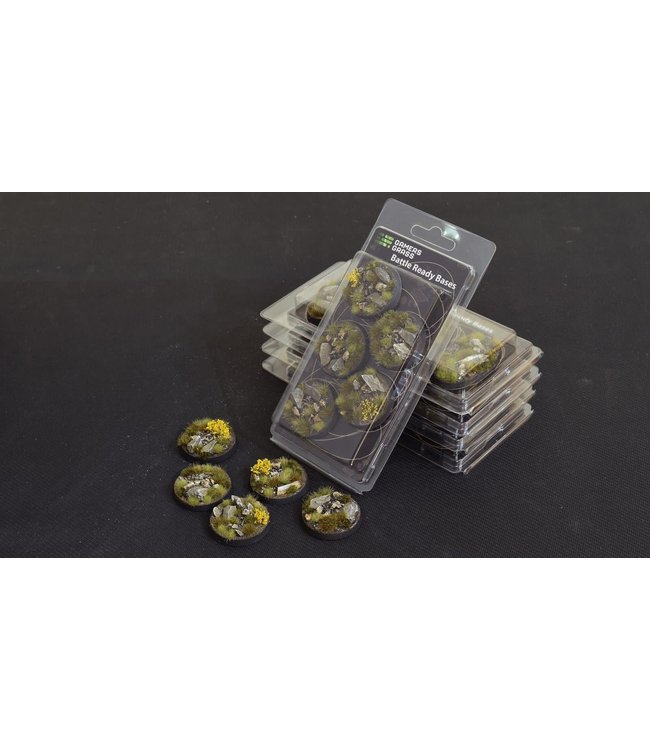 Highland Bases, Round 40mm (x5)
