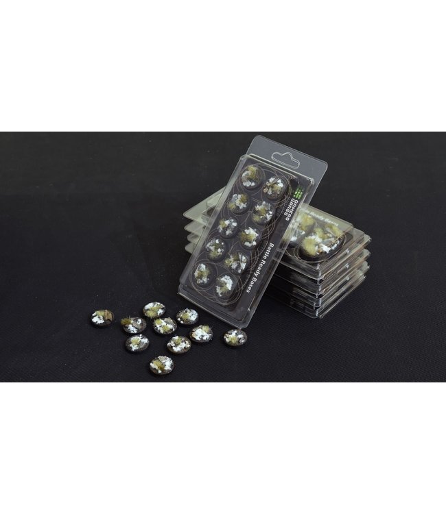 Winter Bases, Round 25mm (x10)