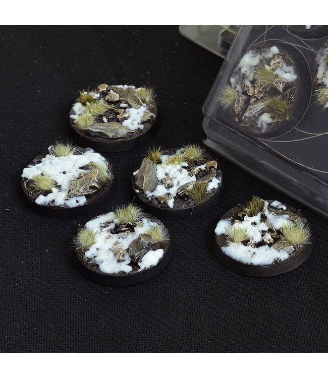 Winter Bases, Round 40mm (x5)