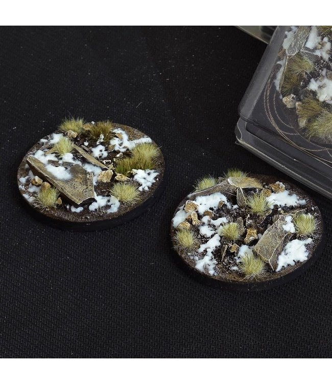 Winter Bases, Round 60mm (x2)