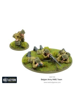 Bolt Action Belgian Army HMG team