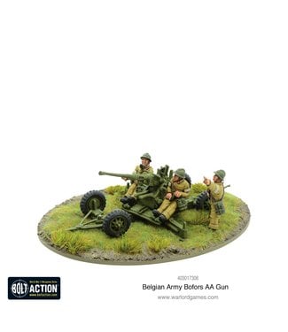 Bolt Action Belgian Army Bofors AA gun