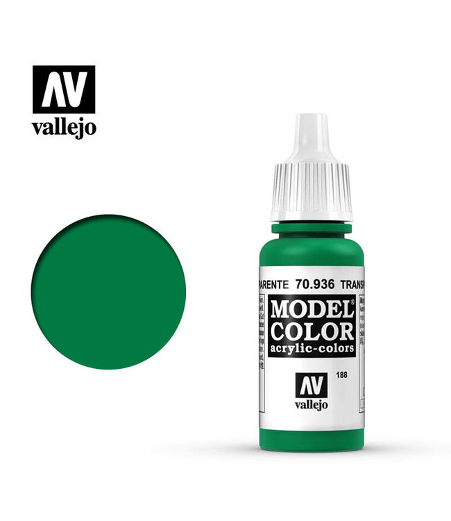 Vallejo Model Color Transparent Green