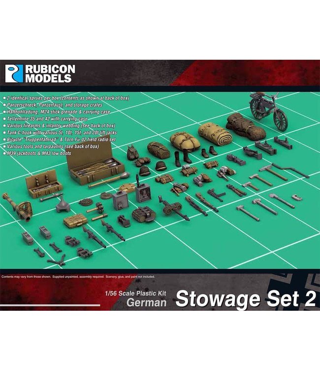 Rubicon Models German Stowage Set 2