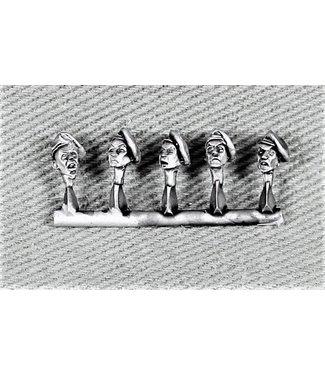 Empress Miniatures French Beret Heads (DBP30)