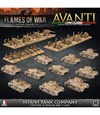 Flames of War Italian M14/41 Tank Company