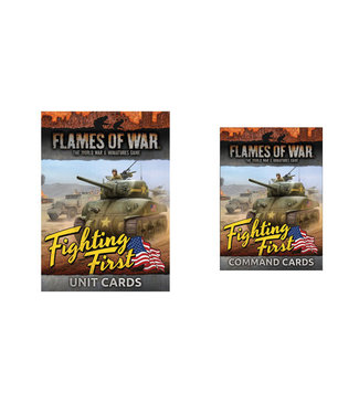 Flames of War Pre-order: American Fighting First Unit and Command Cards