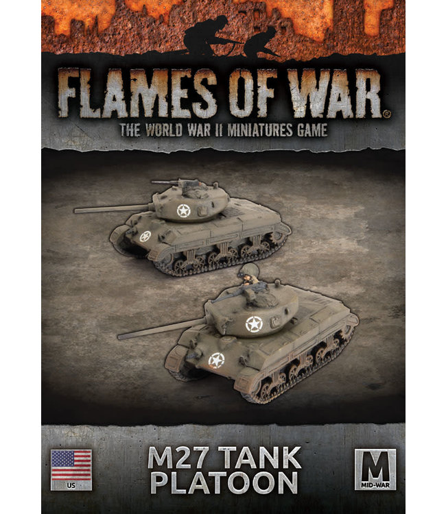 Flames of War M27 Tank Platoon
