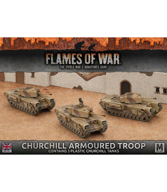 Flames of War Churchill Armoured Troop