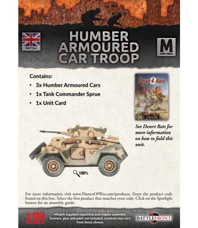 Humber Armoured Car Troop