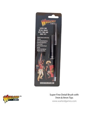 Warlord Games Super Fine Detail Brush with 7mm & 9mm Tips