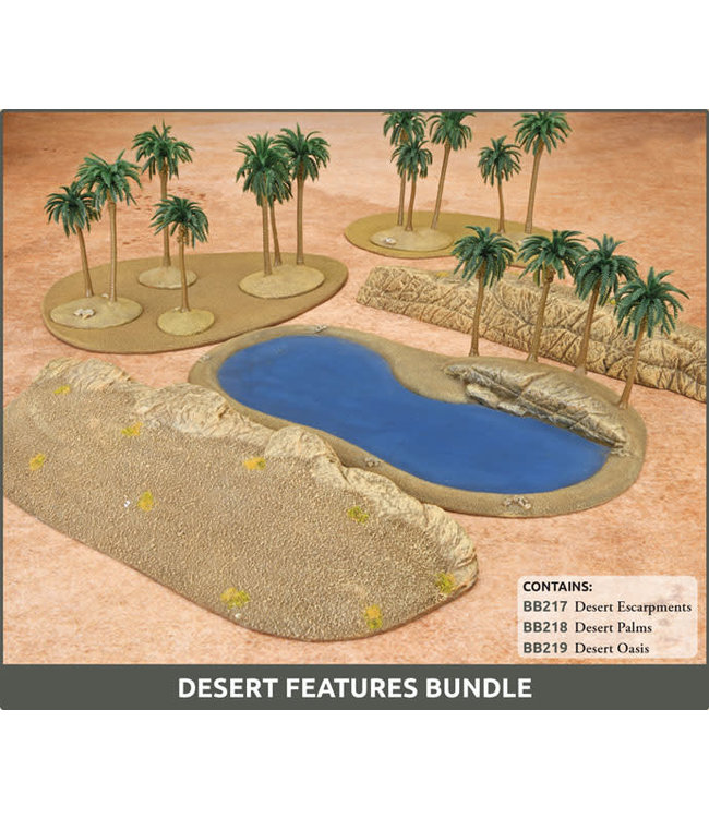 Flames of War Desert Features Bundle
