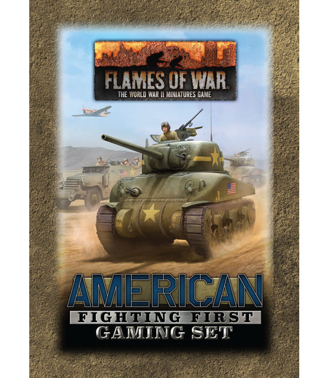 Flames of War American Fighting First Gaming Tin