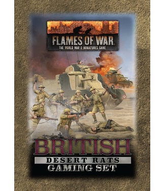 Flames of War British Desert Rats Gaming Tin