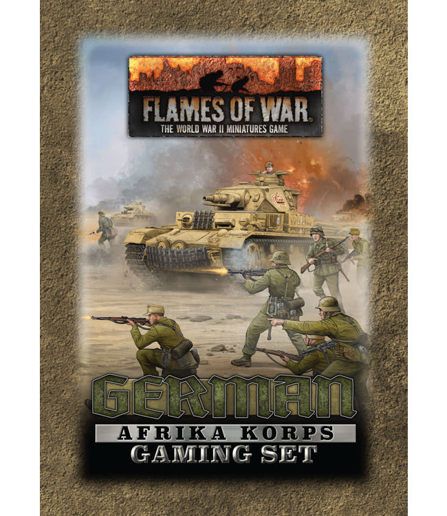 Flames of War German Afrika Korps Gaming Tin