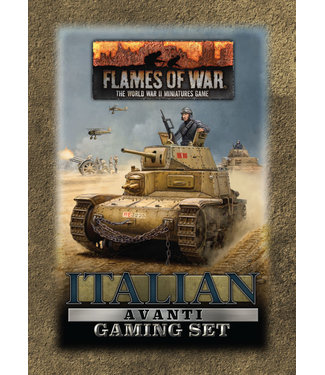 Flames of War Italian Avanti Gaming Tin