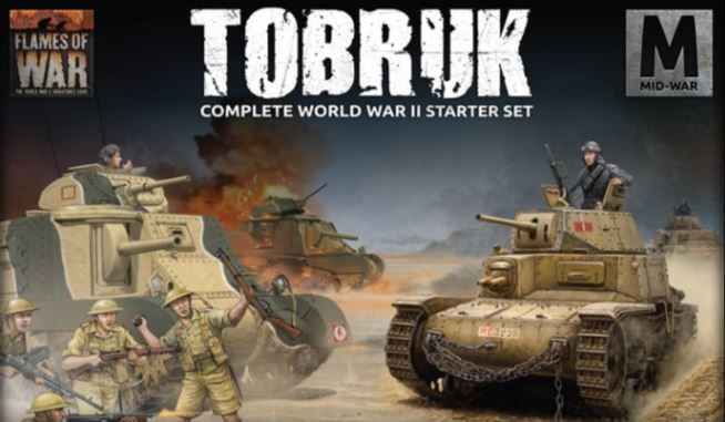 Unboxing Flames of War Tobruk Starter set – the war’s heating up!