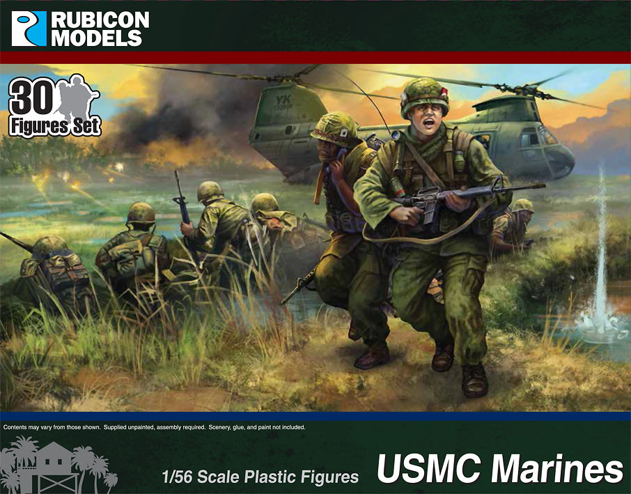 Unboxing review Rubicon Models Vietnam Figures – Size does matter…