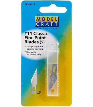 The Model Craft Collection Classic Fine Point Blades (5)