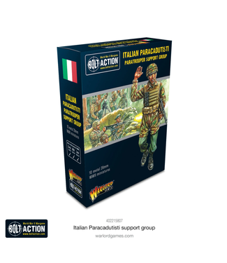 Bolt Action Italian Paracadutisti support group