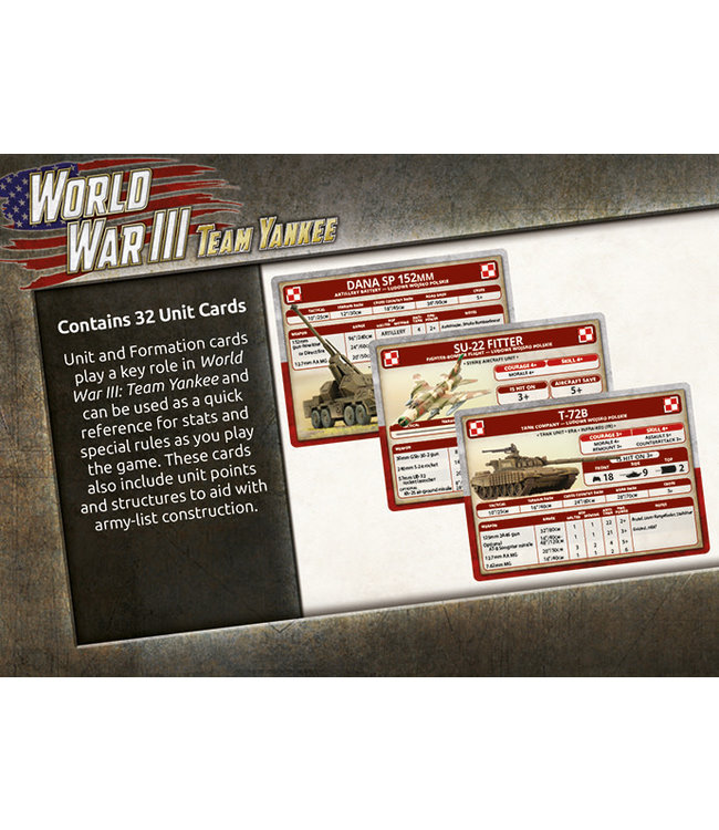 Polish Unit Cards