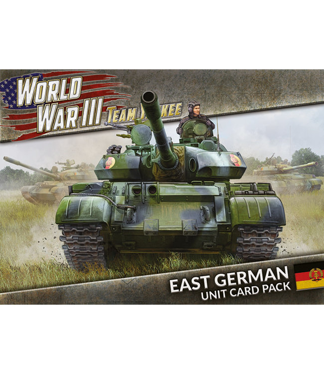 East German Unit Cards