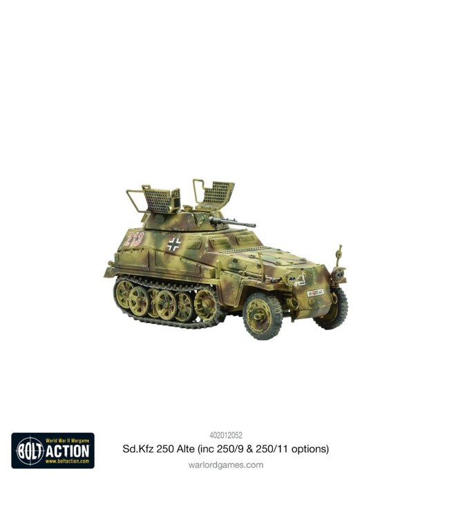 Sd.Kfz 250 (Alte) Half-Track (250/1, 250/9 & 250/11 Variants)