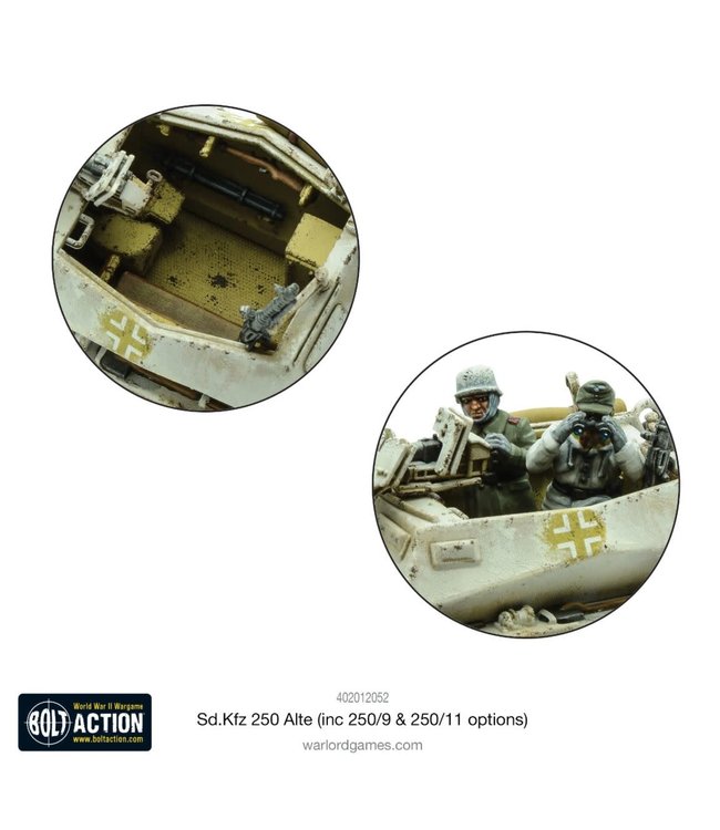 Sd.Kfz 250 (Alte) Half-Track (250/1, 250/9 & 250/11 Variants)