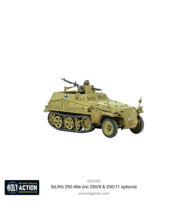 Sd.Kfz 250 (Alte) Half-Track (250/1, 250/9 & 250/11 Variants)