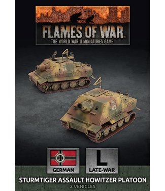 Flames of War Sturmtiger Assault Howitzer Platoon