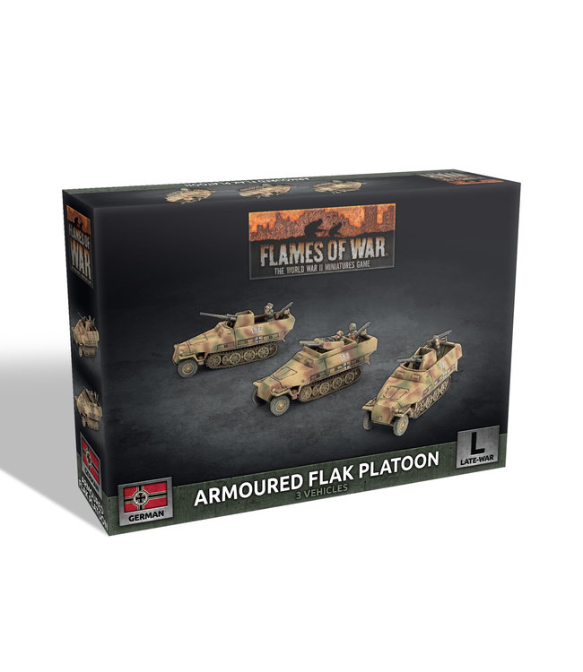 Flames of War Sdkfz 251  Armoured Flak Platoon