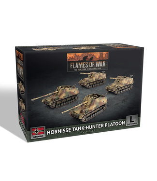 Flames of War PRE-ORDER: Hornisse  / Hummel Tank Platoon