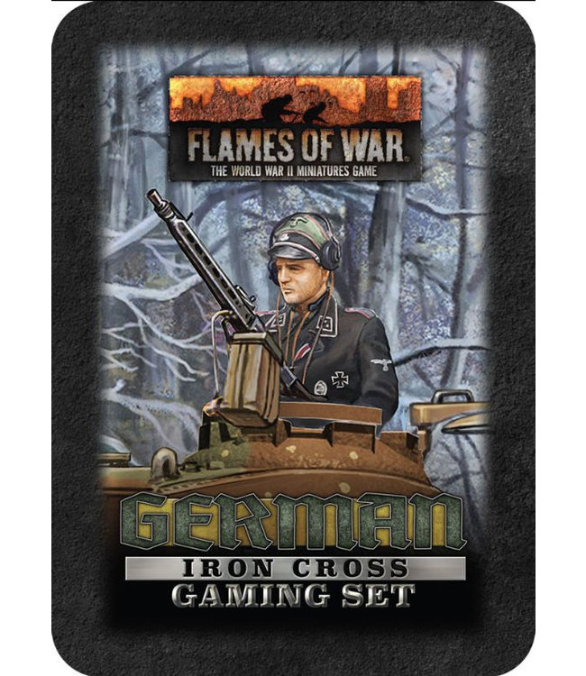 Flames of War German Iron Cross Gaming Tin