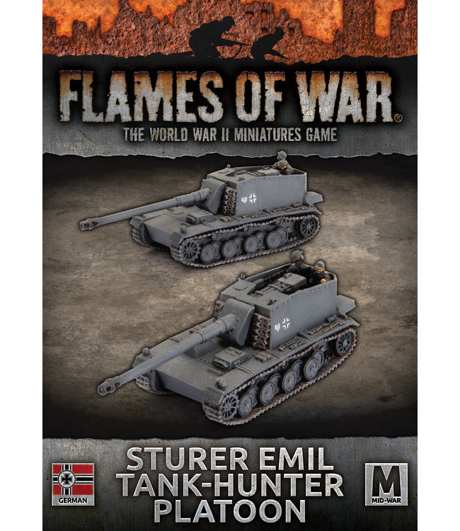 Flames of War Sturer Emil Tank-Hunter Platoon