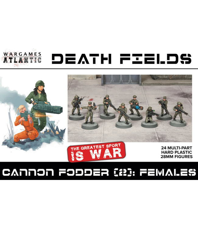 Wargames Atlantic Cannon Fodder (2): Females