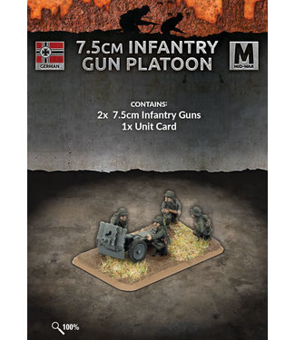 Flames of War 7.5cm Infantry Gun Platoon (MW)